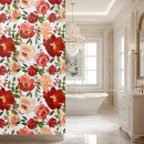 Search for red rose shower curtains Vintage