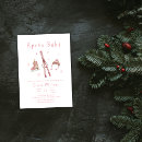 Search for holiday baby shower invitations Script calligraphy typography