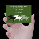 Search for horse business cards Trainer