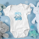 Search for snowflake baby clothes Typography