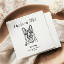 Search for german shepherd napkins Reception