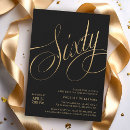 Search for elegant 60th birthday invitations Party