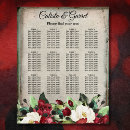Search for goth wedding seating charts Floral