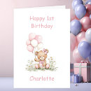 Search for 1st birthday cards Pink