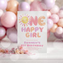 Search for purple 1st birthday invitations For kids