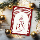 Search for red and white christmas cards Star