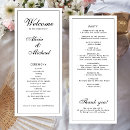 Search for religious wedding programs Elegant