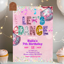 Search for lets dance party invitations For her