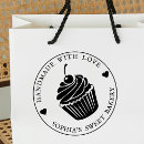 Search for handmade with love rubber stamps Bakery