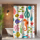 Search for tropical shower curtains Marine