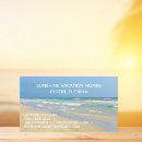 Search for beach house business cards Modern