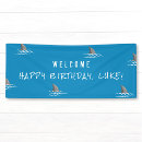 Search for beach birthday banners Surf