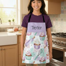 Search for pastel color aprons Girl