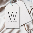 Search for monogram gift tags Modern