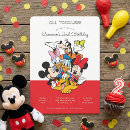 Search for minnie mouse birthday invitations Mickey mouse design