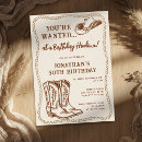Search for western birthday invitations Cowboy birthday party