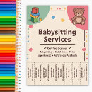 Search for babysitting flyers Nanny