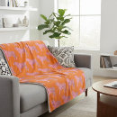 Search for pink and orange blankets Chic