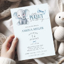 Search for little peanut on the way invitations Cute