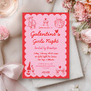Search for girls night valentines day invitations Hand drawn