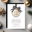Search for ornament exchange invitations Baubles