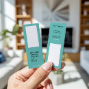 Search for teal business cards Trendy