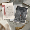 Search for tassel graduation invitations Typography