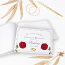 Search for classic wedding guest books Typography