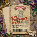 Search for masquerade ticket invitations Fat tuesday
