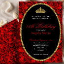 Search for red and gold invitations Elegant classy