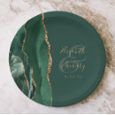 Search for emerald green gold plates Trendy