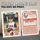 Search for team business cards Sports keepsake