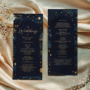 Search for celestial wedding programs Elegant