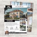 Search for real estate agent flyers Open house