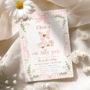 Search for floral 1st birthday invitations Baby girl