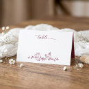 Search for floral wedding place cards Elegant