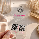 Search for transparent business cards Social media