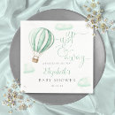 Search for hot air balloon napkins Gender neutral