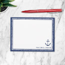 Search for anchor note cards Navy blue
