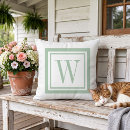 Search for square pillows Sage green