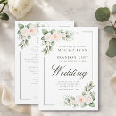 Search for blush and sage wedding invitations Greenery