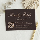 Search for qr code wedding rsvp cards Minimalist