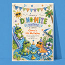 Search for dinosaur pool party invitations Instant download