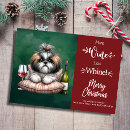 Search for funny wine christmas cards Humorous