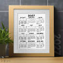 Search for calendar posters Full year