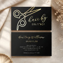 Search for gold foil business cards Hairstylist