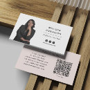 Search for actress business cards Simple stylish fashion designer