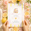 Search for lemon baby shower invitations Fruit