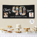 Search for birthday for men banners Cheers to 40 years