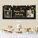 Search for 90th birthday banners Any age birthday